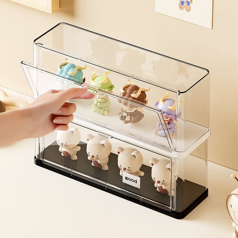 Model Kit Display - RAKKS se puede apilar caja ciega
