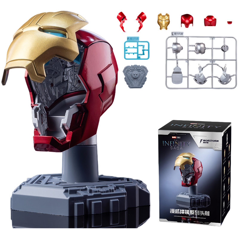 Model Kit Iron Man - Máscara de casco Original de Iron