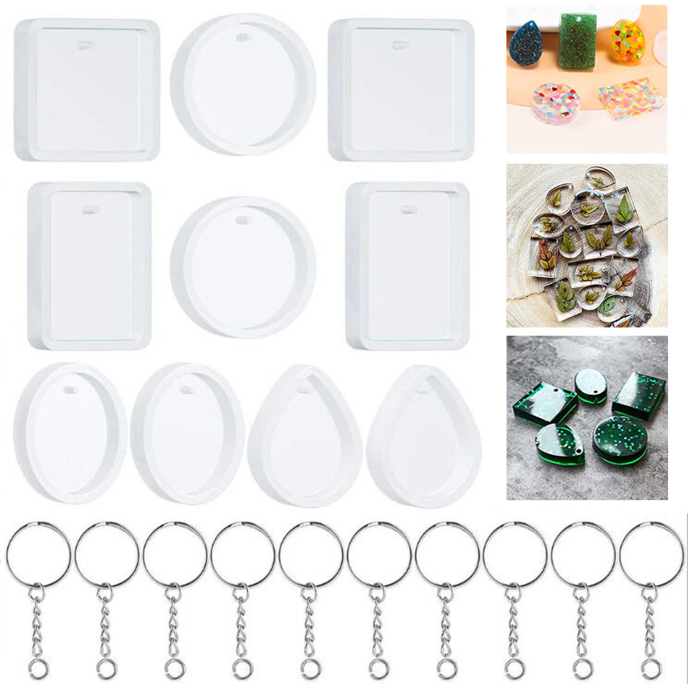 Resin Kit Cast - Juego de moldes de silicona para