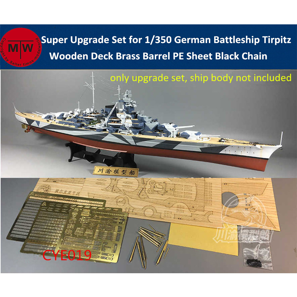 Model Kit Battleship - Juego de súper actualización para acorazado