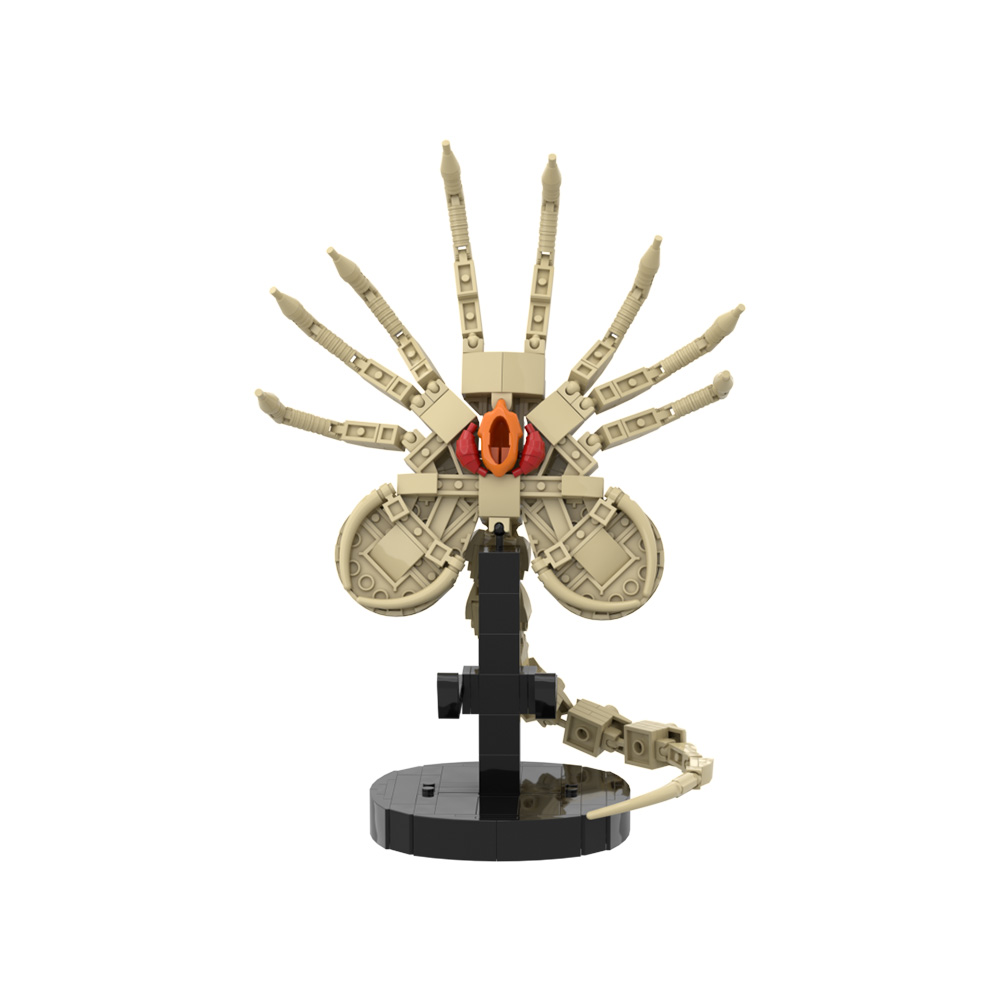 Model Kit Ultron - Gobricks MOC Alien Facehugger ladrillos modelo