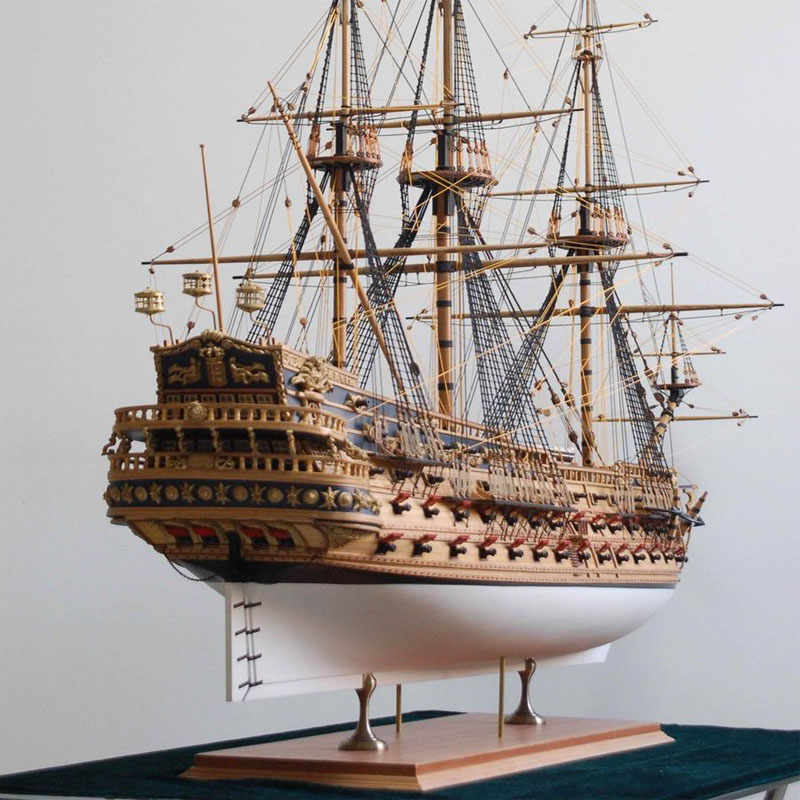 Model Kit Battleship - Kit de modelismo de barco de