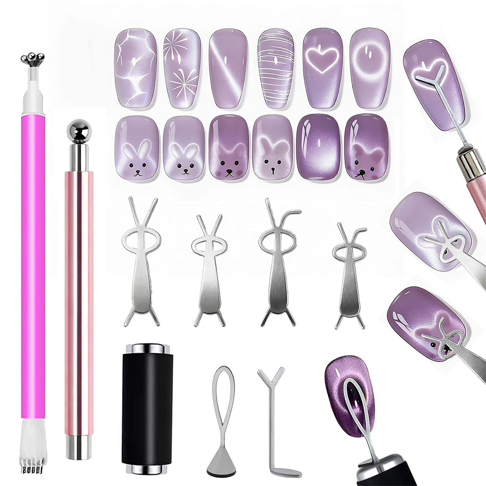 Sanding Stick Set - Juego de 10 Imanes para Uñas