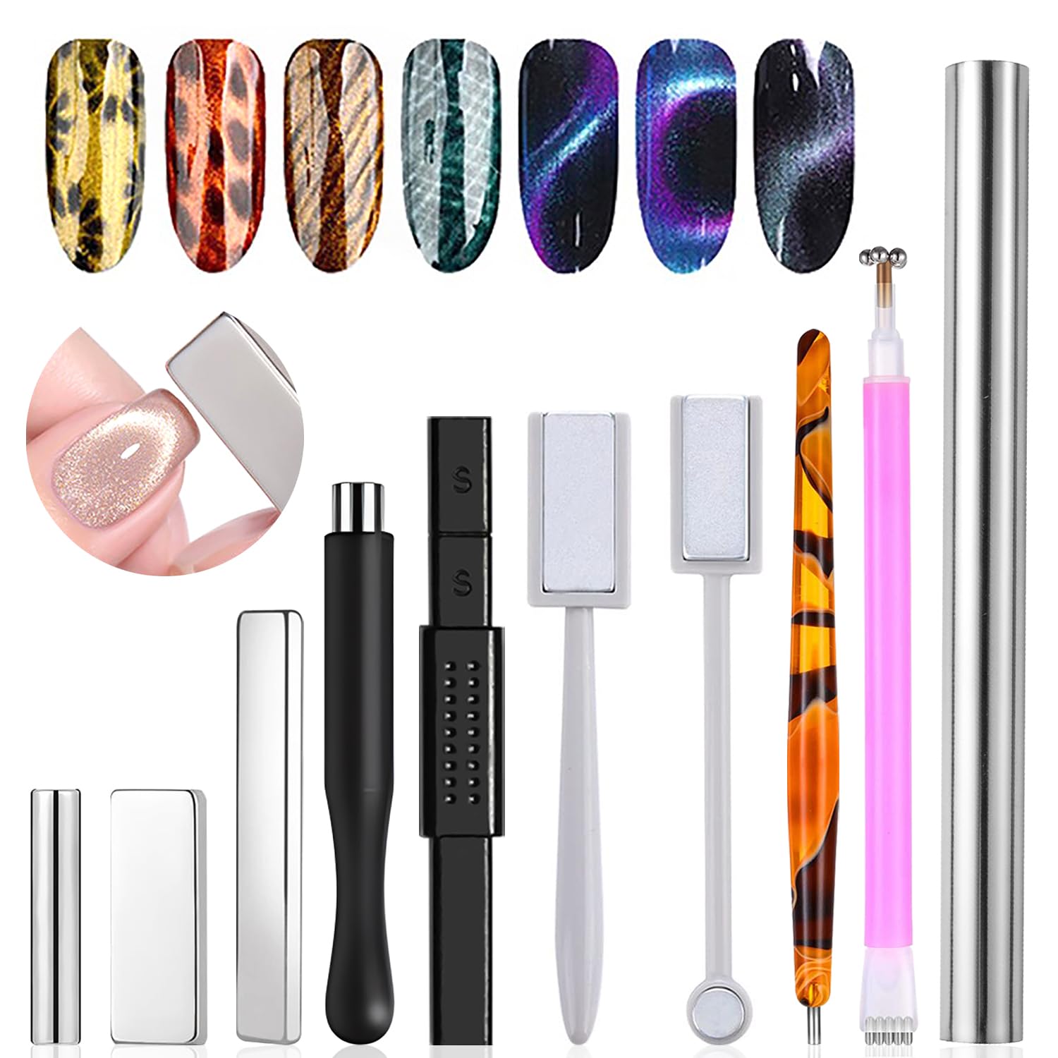 Sanding Stick Set - Juego de 10 Varitas Magnéticas para