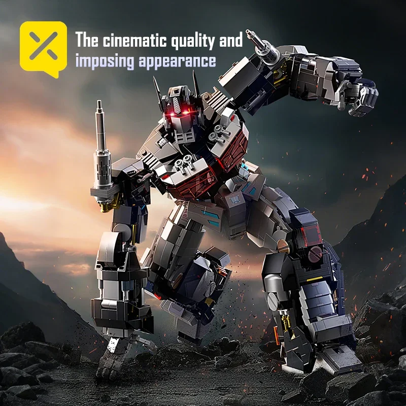 Model Kit Optimus Prime - Optimus Prime Knight Transformer Robot bloques