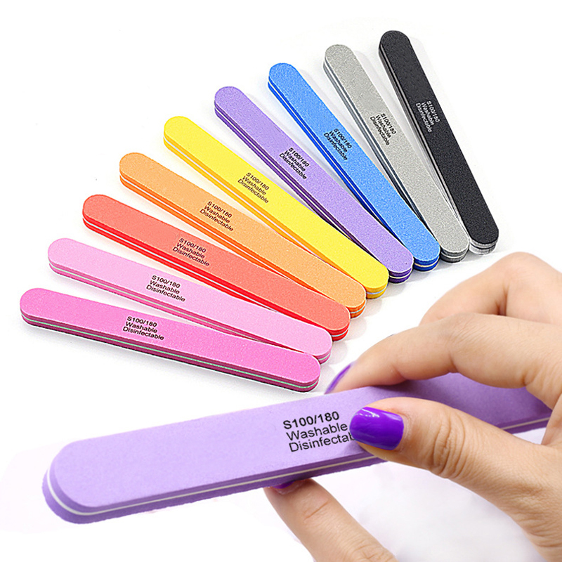 Sanding Stick Set - 10 unids/lote limas de uñas profesionales