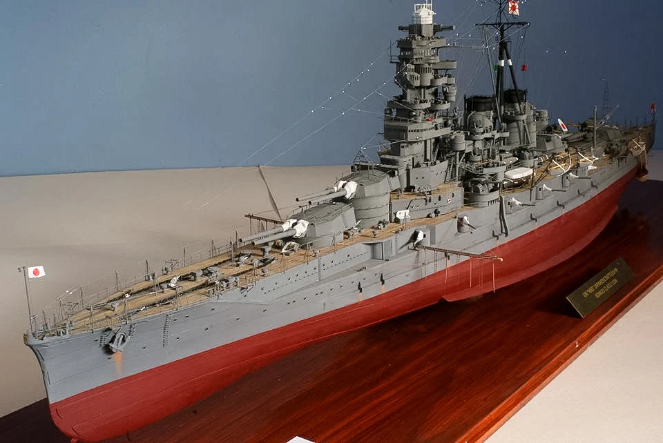 Model Kit Battleship - Escala 1:200, acorazado de la Segunda