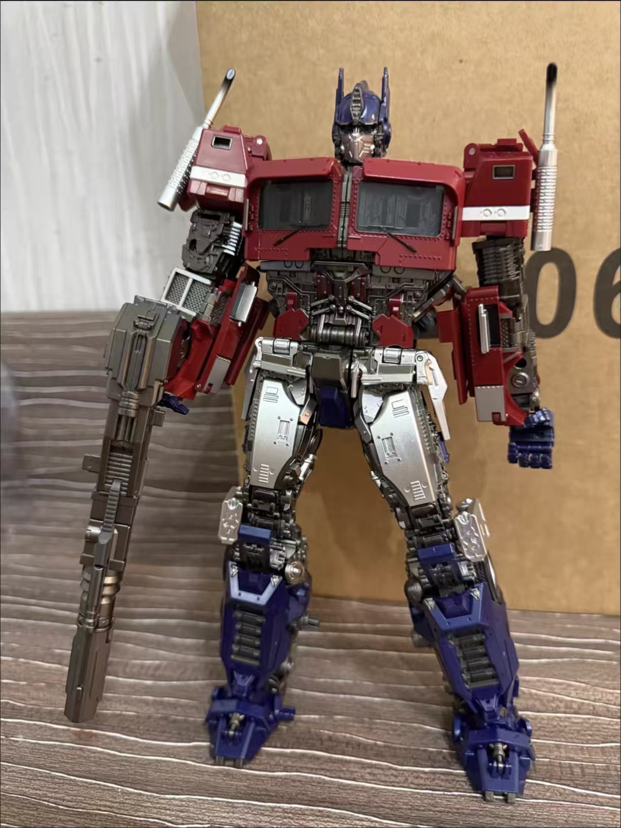 Model Kit Optimus Prime - Figura Coleccionable Optimus Prime de Aleación,