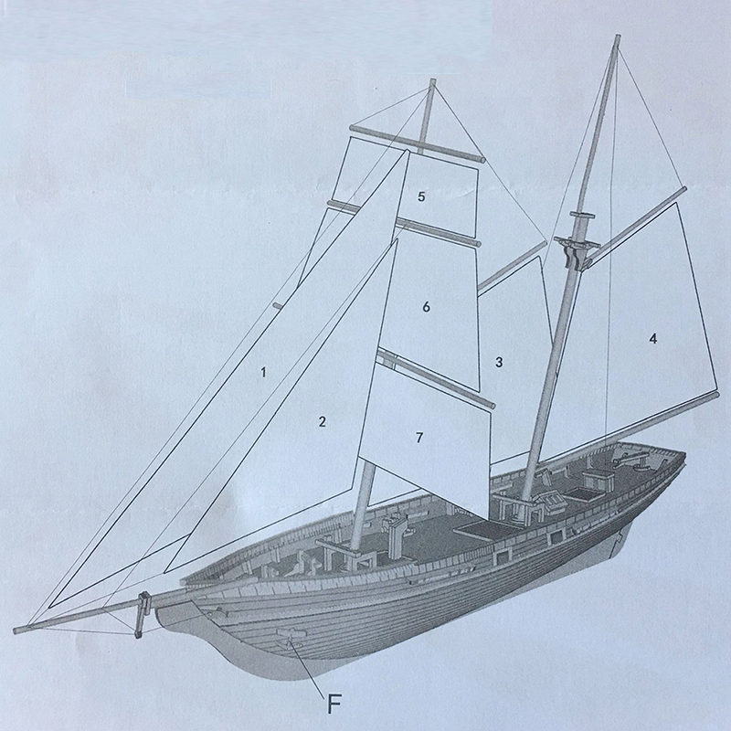 Model Kit Ship - Nuevo Kit de Bricolaje de Barco