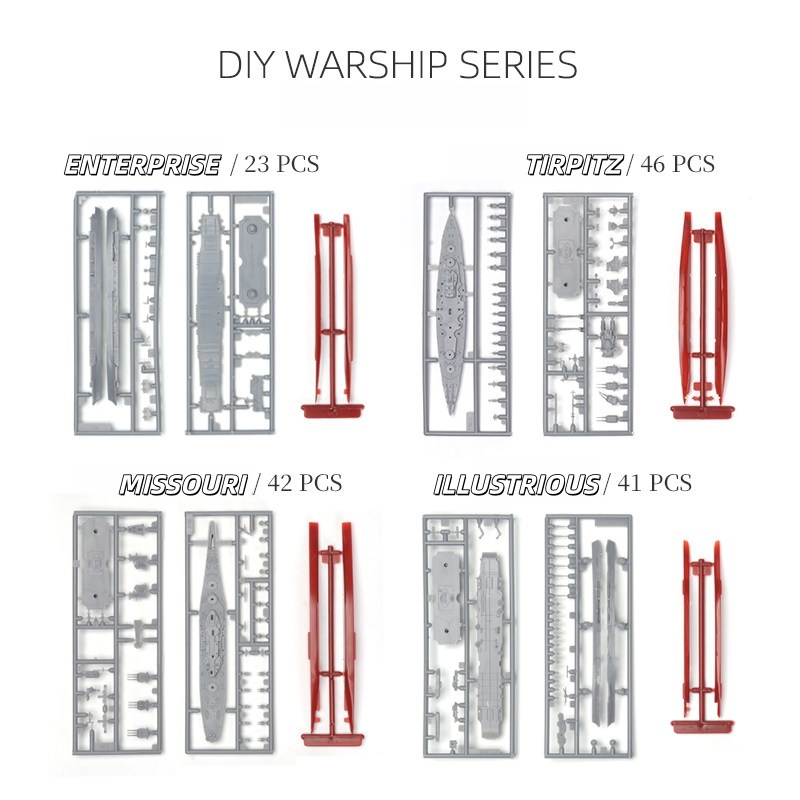 Portaaviones USS New Jersey Mi - Model Kit Battleship reseña y precio