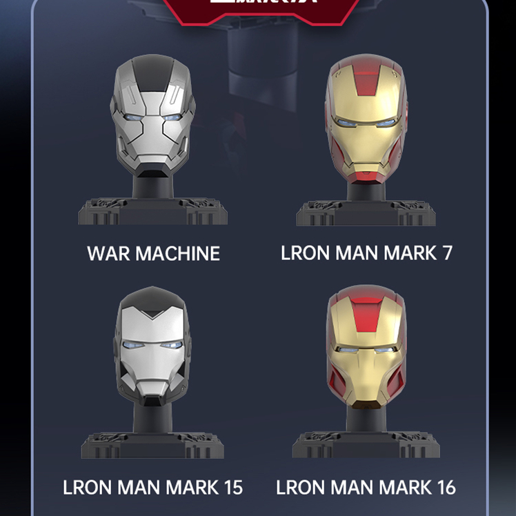 Máscara de casco Original de I - Model Kit Iron Man reseña y precio