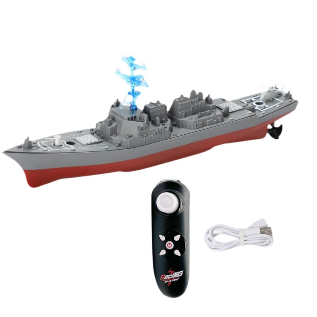 Barco RC de Gran Potencia con  - Model Kit Battleship reseña y precio