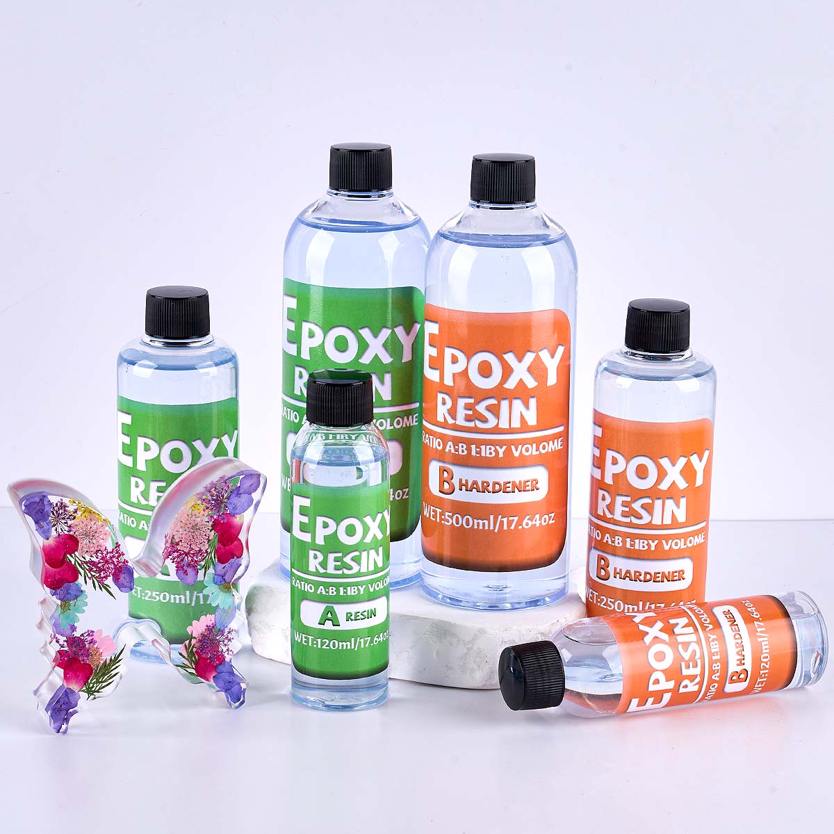 Kit de resina Epoxy con relaci - Resin Kit Cast reseña y precio