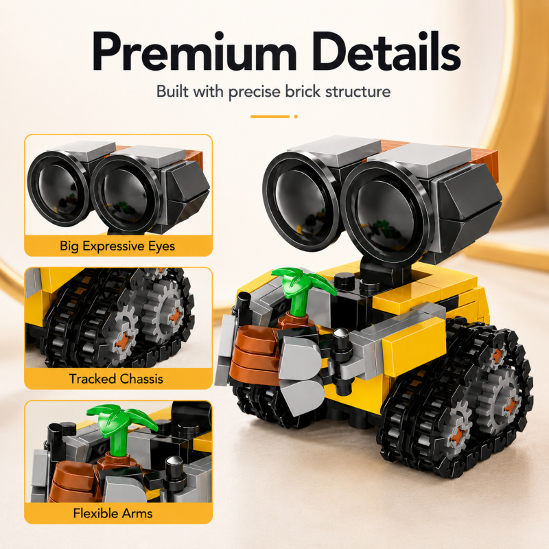 Set de Bloques de Construcción - Model Kit Display reseña y precio
