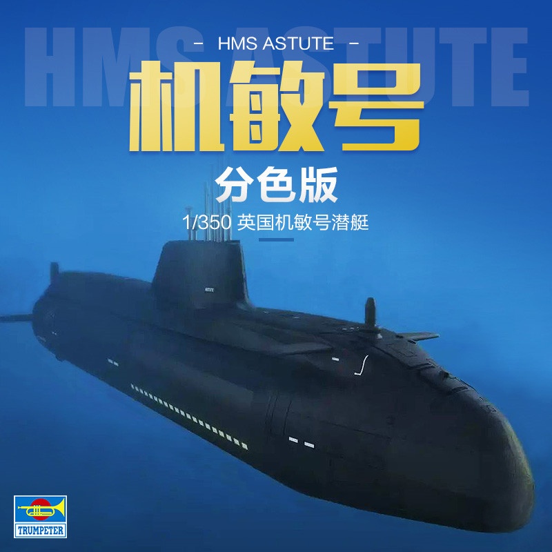 TRUMPETER Escala 1/350 HMS Ast - Model Kit Ship reseña y precio
