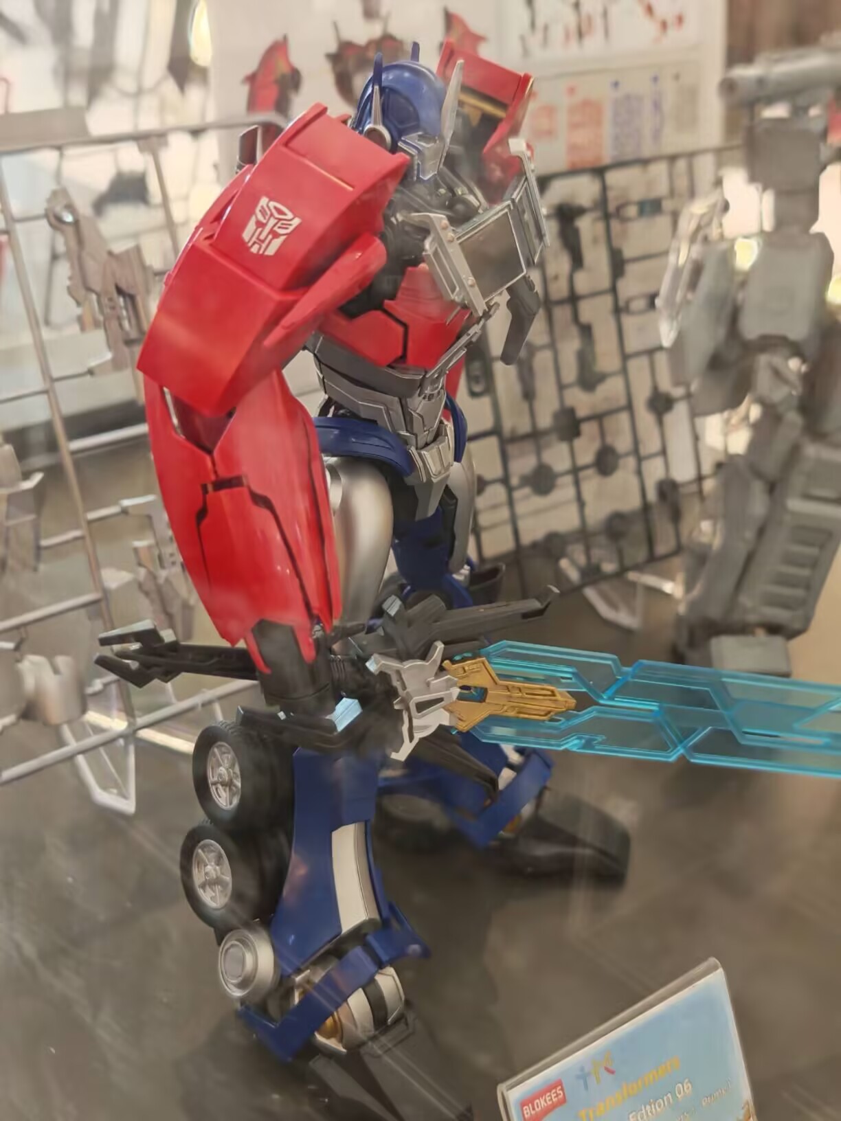 Blokees Transformers Optimus P - Model Kit Optimus Prime reseña y precio