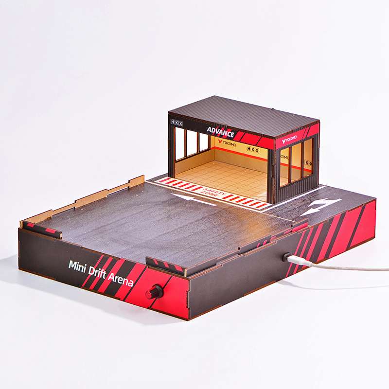 Diorama de Pista de Derrapes D - Model Kit Display reseña y precio