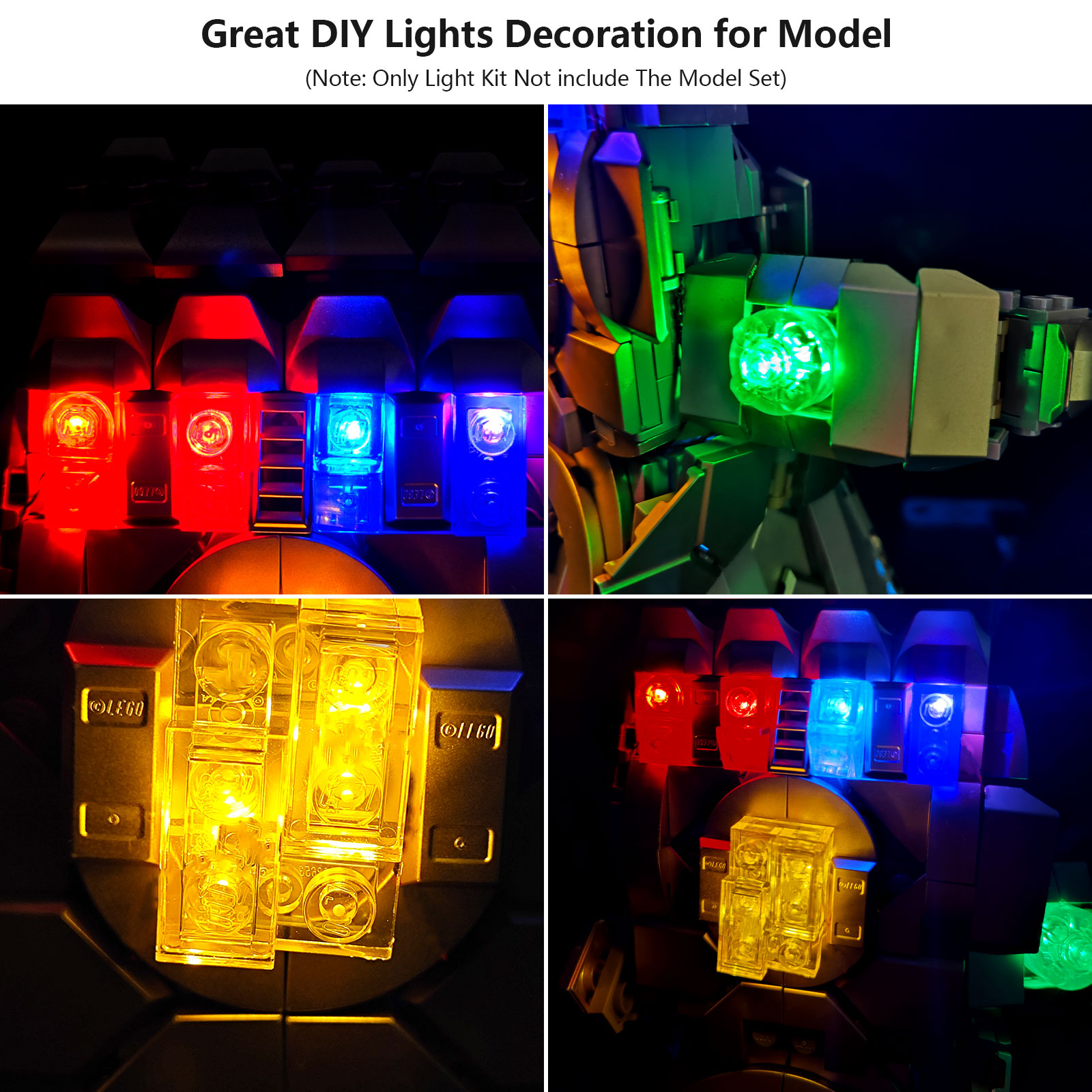 Kit de iluminación LED LYBMTWF - Model Kit Companies reseña y precio