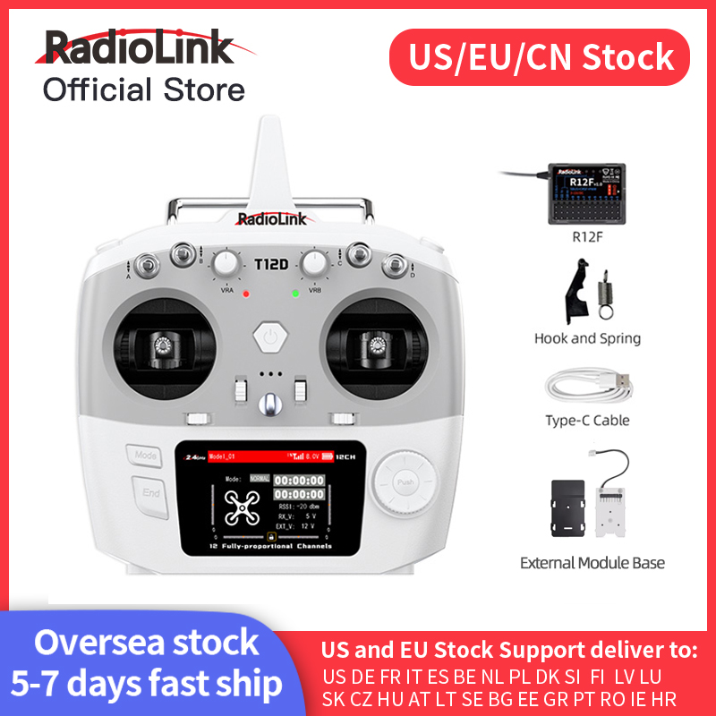 Radiolink T12D ELRS Transmisor - Model Kit Ship reseña y precio