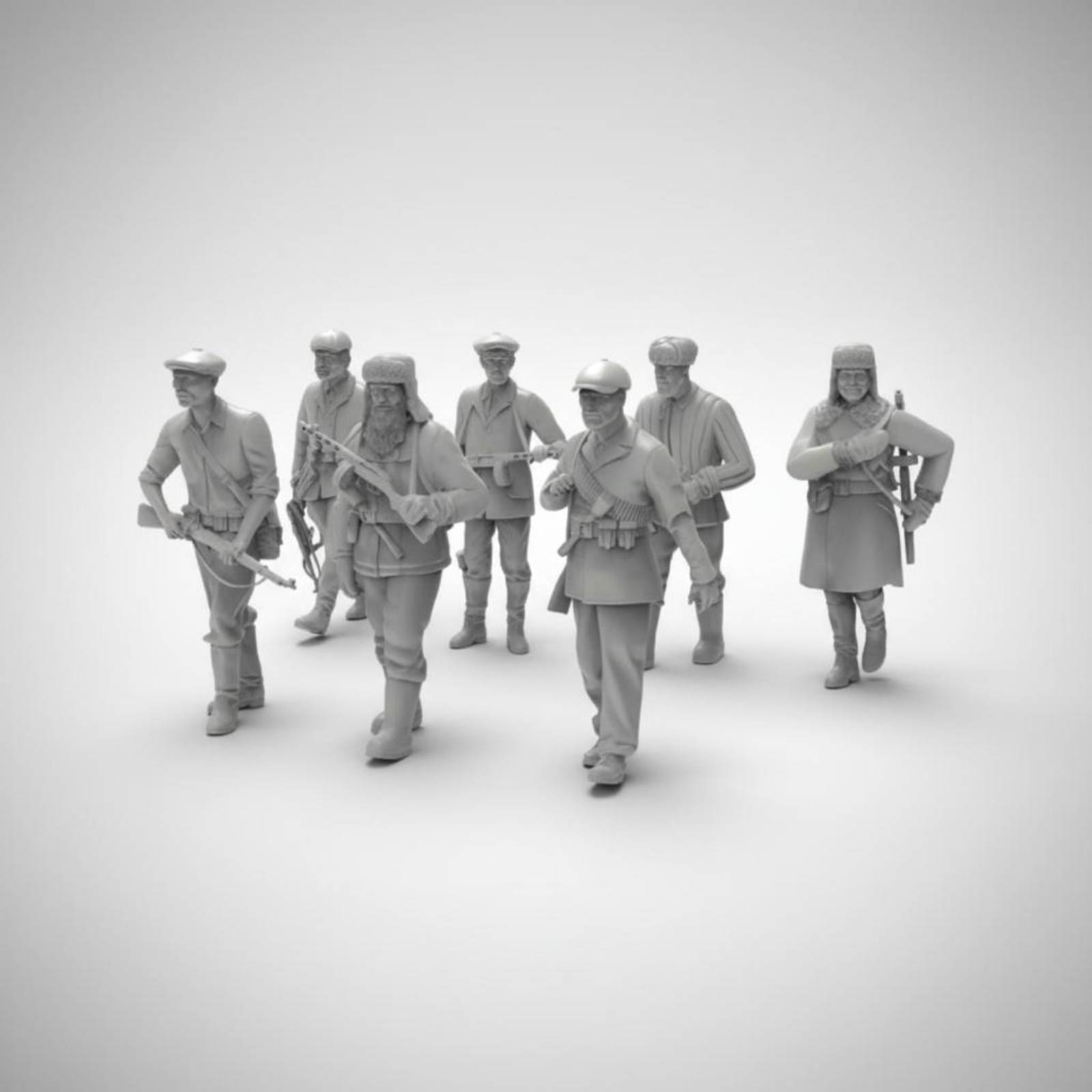 Figuras de soldados de la Segu - Model Kit Figures reseña y precio