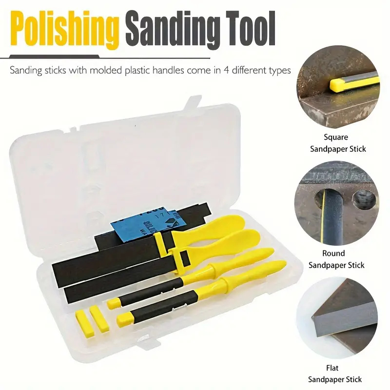 Juego de palos de lijado con m - Sanding Stick Set reseña y precio