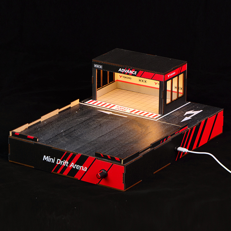 Diorama de Pista de Derrapes D - Model Kit Display reseña y precio