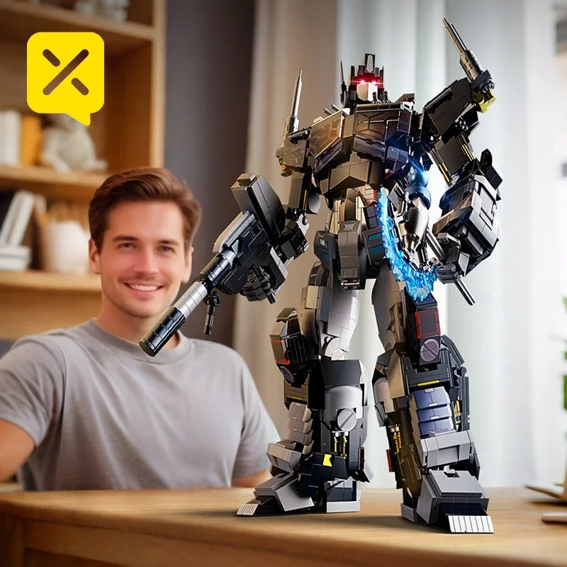 Optimus Prime Knight Transform - Model Kit Optimus Prime reseña y precio