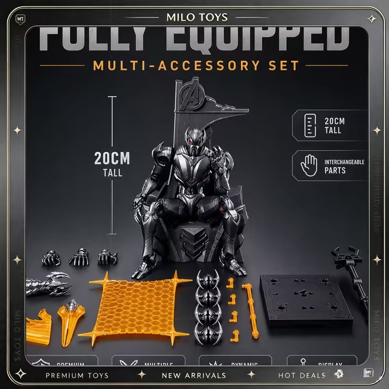 Blokees Ultron Edición Legend, - Model Kit Ultron reseña y precio