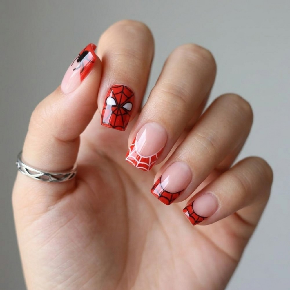 24 Uñas Postizas de Halloween  - Sanding Stick Set reseña y precio