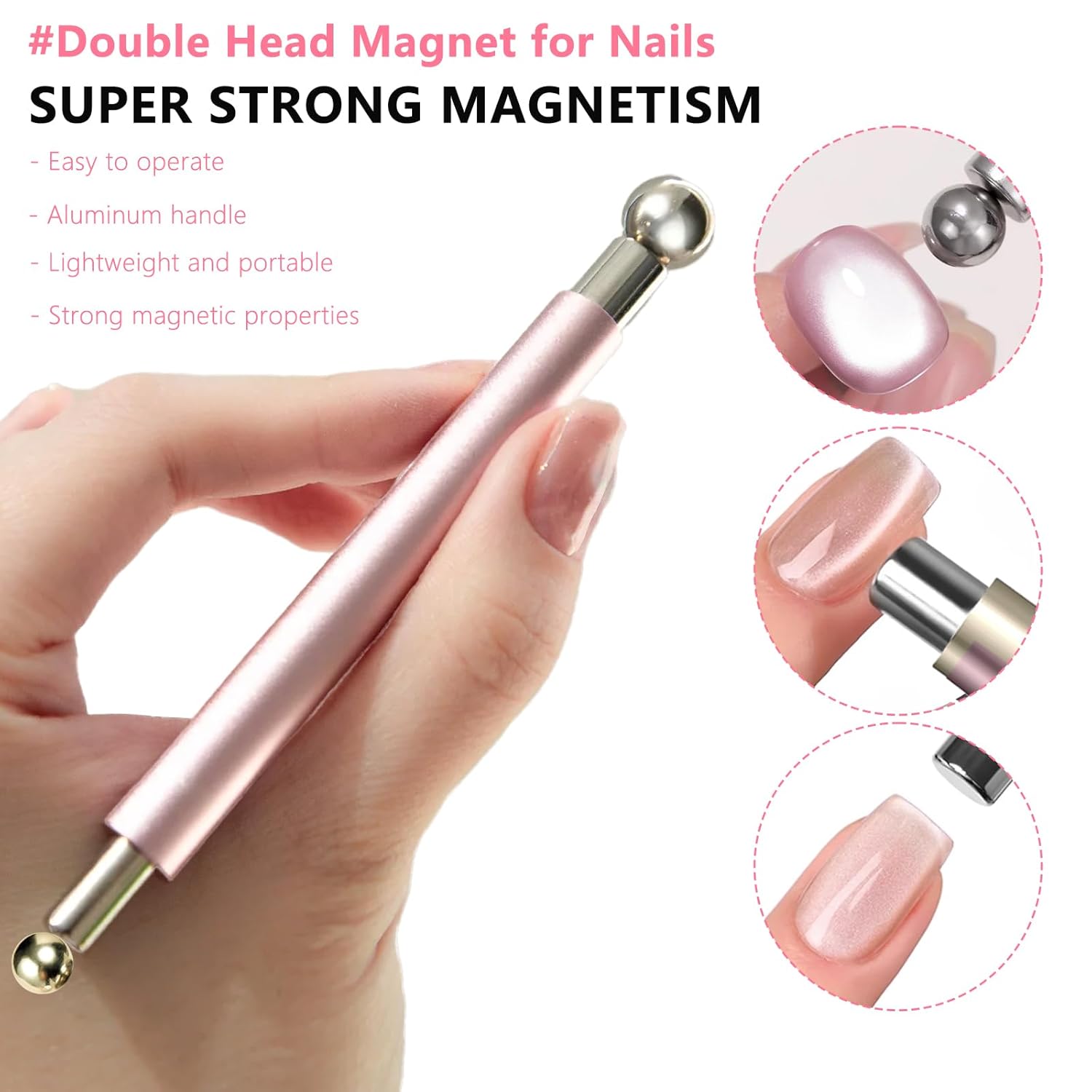Bola magnética de ojo de gato  - Sanding Stick Set reseña y precio