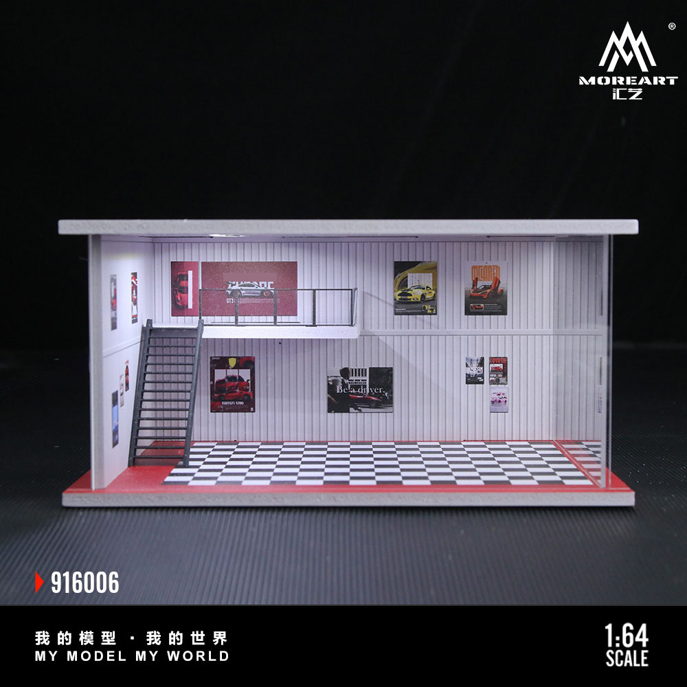 Más arte 1:64 Diorama de ilumi - Model Kit Display reseña y precio