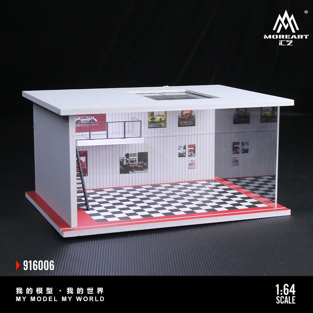 Más arte 1:64 Diorama de ilumi - Model Kit Display reseña y precio