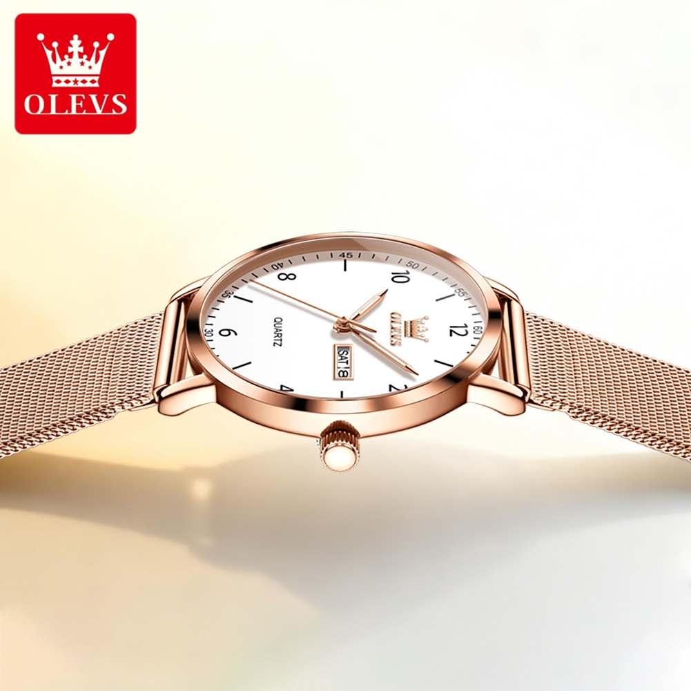 Relojes OLEVS 2996 para mujer, - Model Kit Display reseña y precio
