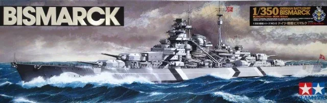 TAMIYA 1/350 modelo diy juguet - Model Kit Battleship reseña y precio