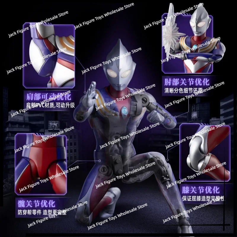 Nuevo Blokees Ultraman Tiga Ed - Model Kit Figures reseña y precio