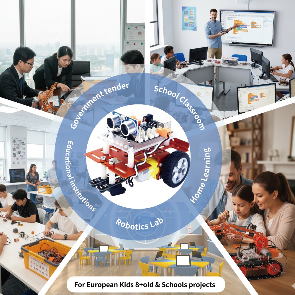 Kit de Robótica para Niños WEE - Model Kit Robot reseña y precio