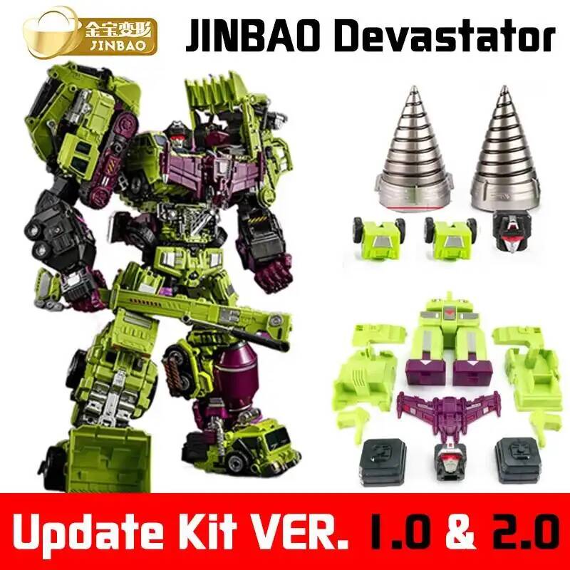 Jinbao Devastator Kit de actua - Model Kit Robot reseña y precio