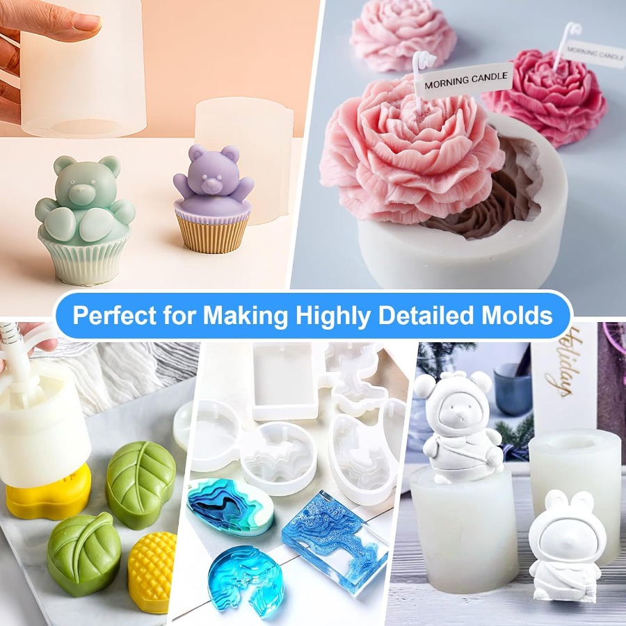 Kit para hacer moldes de silic - Resin Kit Cast reseña y precio