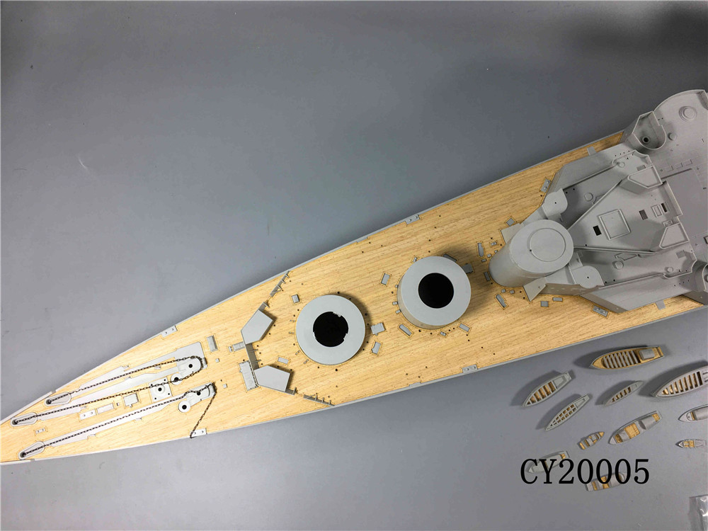 Cubierta de madera a escala 1/ - Model Kit Battleship reseña y precio